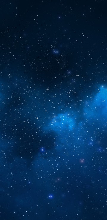 Image blue and white starry night sky