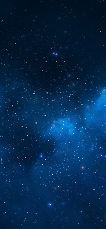 Image blue and white starry night sky