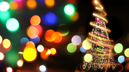 Image Christmas Day, christmas tree, christmas lights, light, christmas decoration