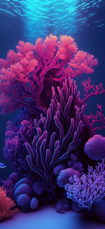 Arrecife de Coral, Corales Pétreos, Anémona de Mar, Biología Marina, Anémonas de Mar y Corales. Wallpaper in 1080x2340 Resolution