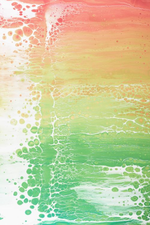 Peinture Abstraite Verte et Blanche. Wallpaper in 3828x5742 Resolution