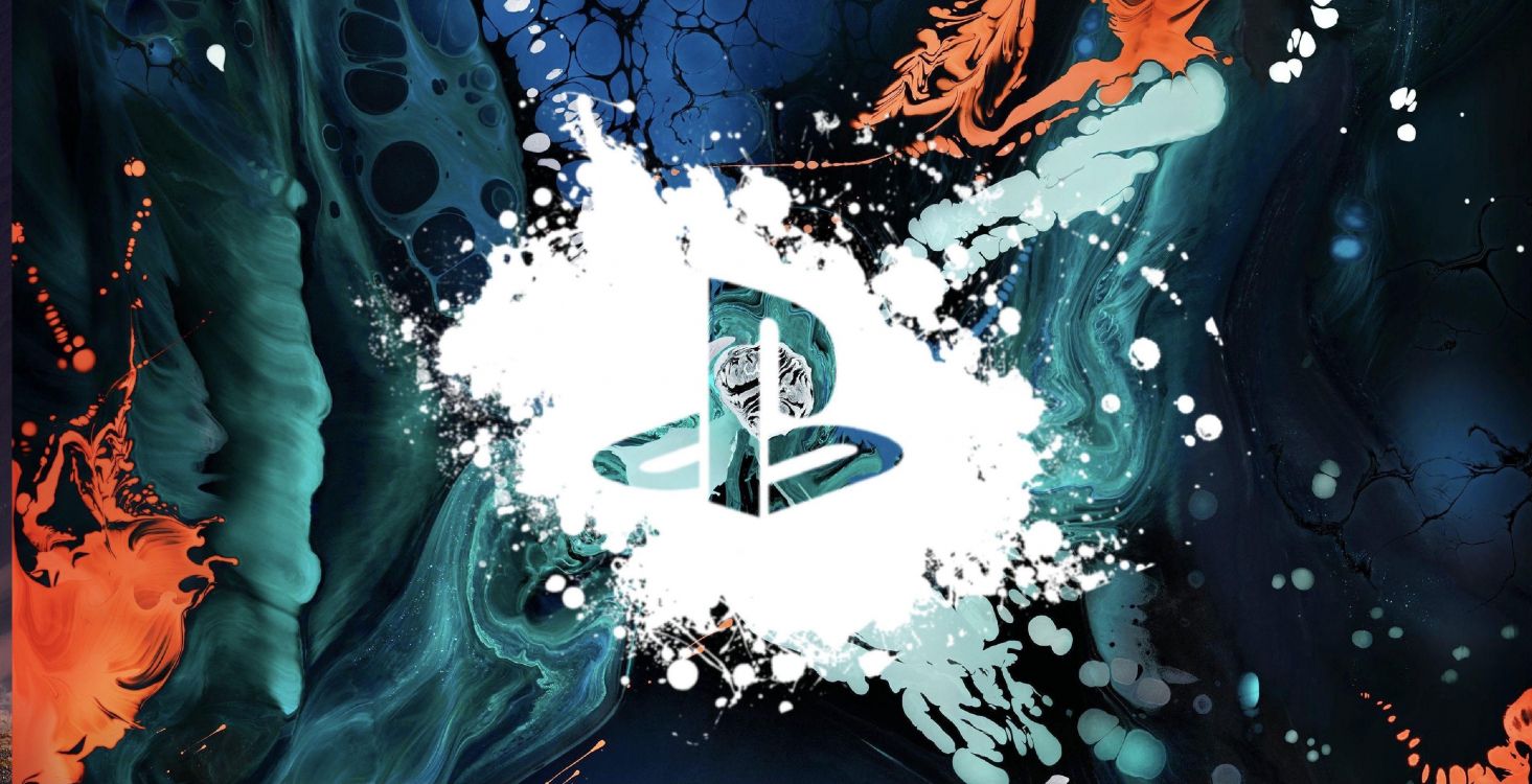 PlayStation, Apple, la Pureté de la Couleur, Art, Graphique. Wallpaper in 3836x1963 Resolution