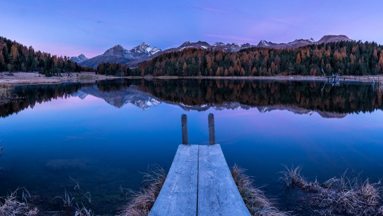 Image reflection, lake of staz, lake sils, saint moritz, mountain