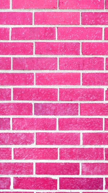 Image red and white brick wall