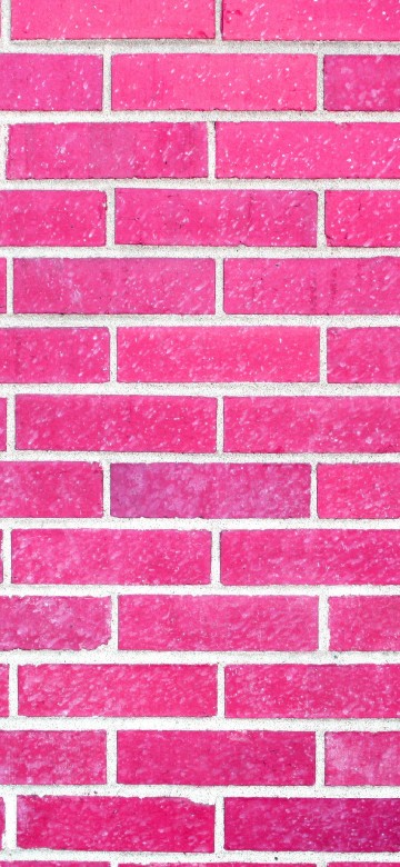 Image red and white brick wall