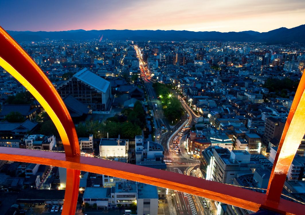 京都, 东京, 旅游景点, 城市景观, 城市 壁纸 3917x2759 允许