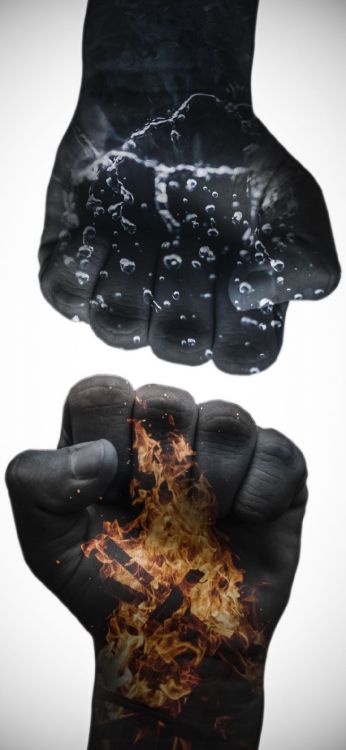 手套, 白色, 黑色的, 手势, 电蓝色的 壁纸 1080x2340 允许