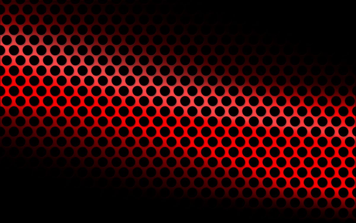 red and black polka dot textile