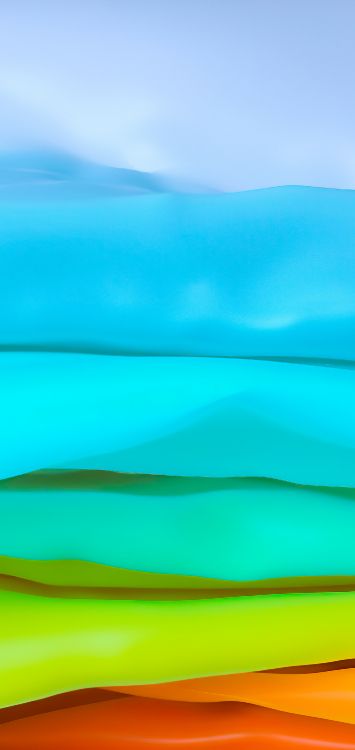Azure, 矩形, 水上, 和阴影的色彩, 电蓝色的 壁纸 1420x3000 允许