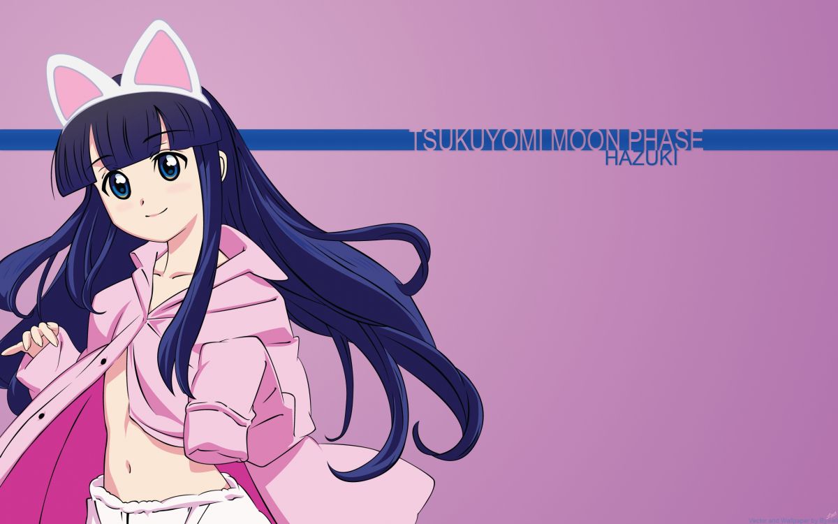 Chica en Vestido Azul Personaje de Anime. Wallpaper in 2560x1600 Resolution