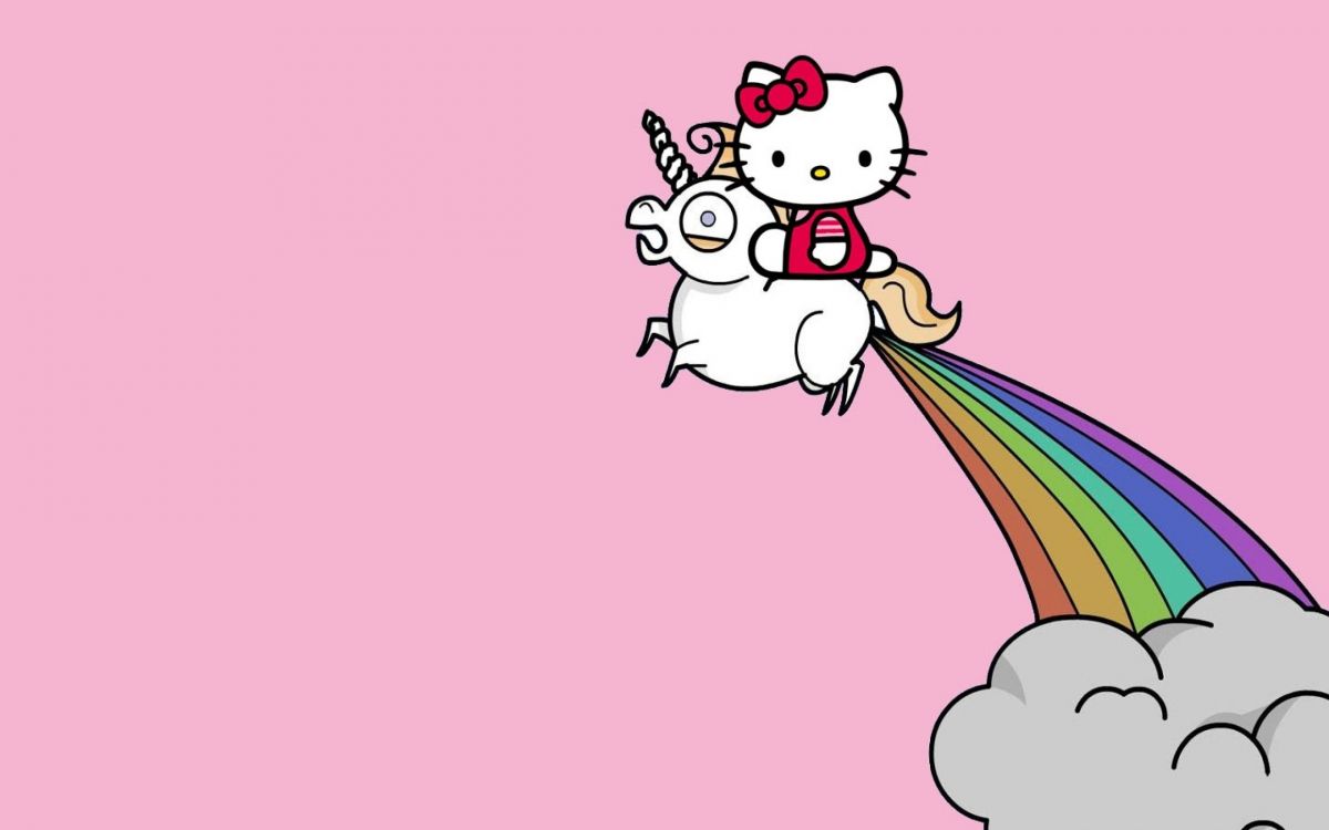 Hello Kitty, 卡通, 粉红色, 尾巴, 剪贴画的 壁纸 2560x1600 允许