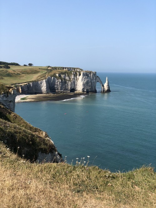 Image aval cliff, promontory, headland, body of water, nature