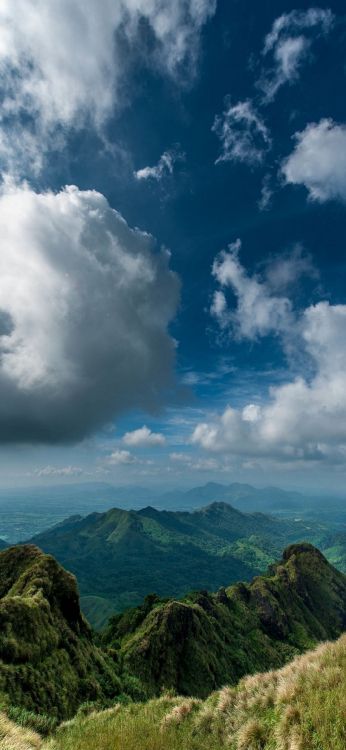 Ambiente, Montaña, Naturaleza, Azure, Paisaje Natural. Wallpaper in 1080x2340 Resolution