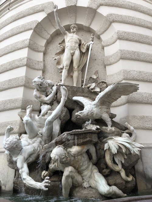 Image the hofburg, spanish riding school, michaelerplatz, power on land, power at sea - rudolf weyr