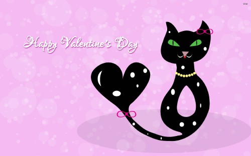 Image kitten, black cat, whiskers, valentines day, cat