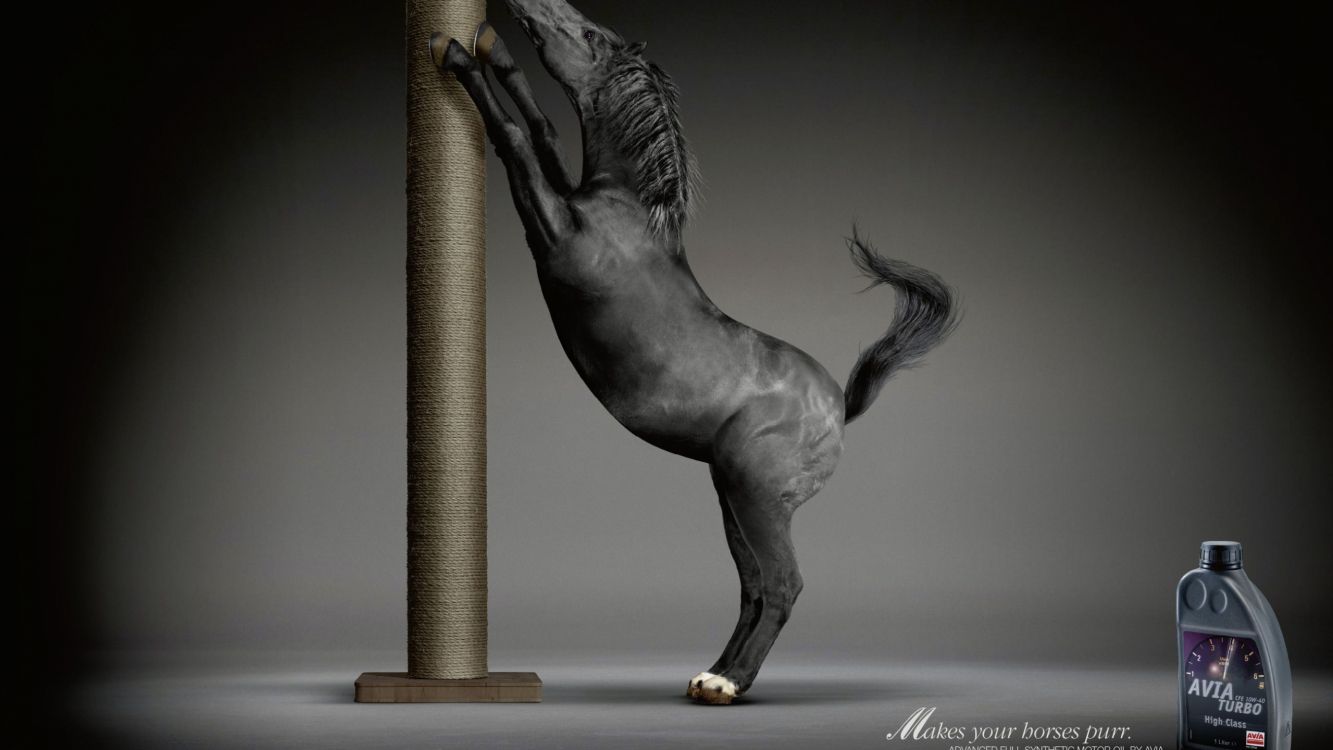 grey horse jumping beside brown wooden post