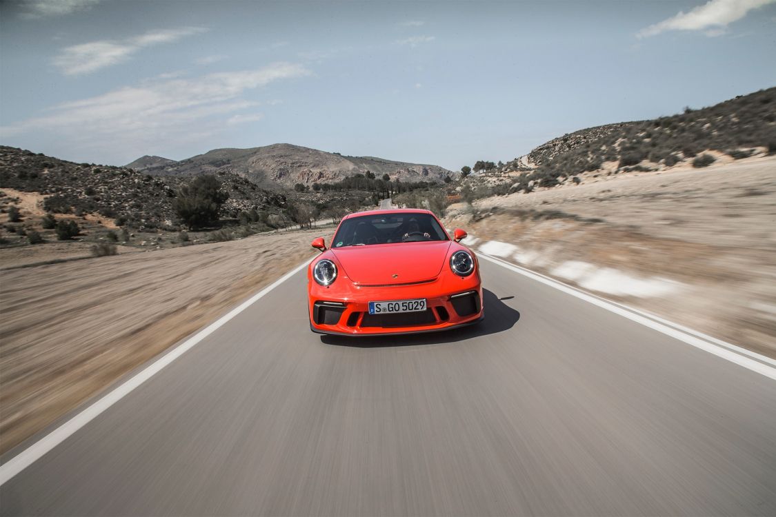 保时捷, 2018年的保时捷911GT3, Gt3, 公路旅行, 保时捷911gt2 壁纸 2048x1365 允许