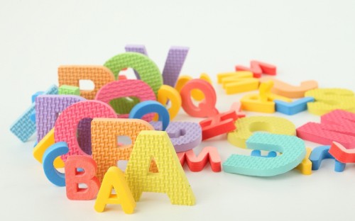 Image multi color plastic toy blocks