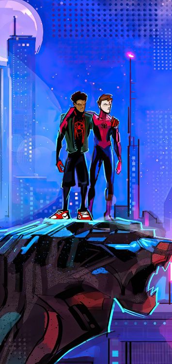 Diversión, Azul, Entretenimiento, Spider-man, Rojo. Wallpaper in 1420x3000 Resolution