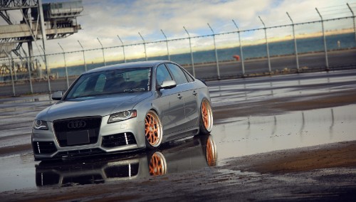 Image black bmw m 3 on road
