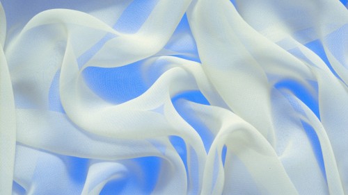 Image white and blue abstract painting