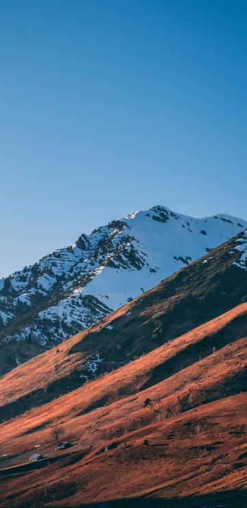 Image snow, nature, mountain, landscape, mountain range