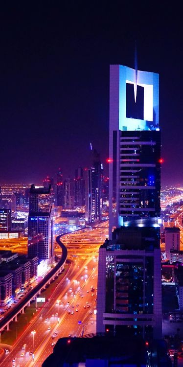 Ebene 43 Skylounge, Dubai, Wolkenkratzer, Gebäude, Tower Block. Wallpaper in 1876x3754 Resolution