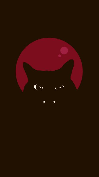 Katze Mit Roten Augen Abbildung Eyes. Wallpaper in 1440x2560 Resolution