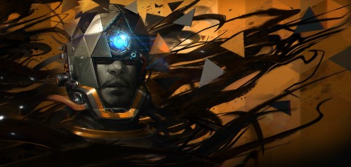 Image concept art, Kotaku, art, helmet, darkness