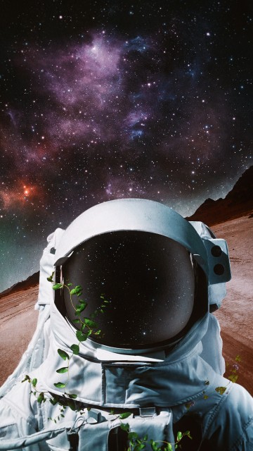 Image person in white and black jacket and black helmet