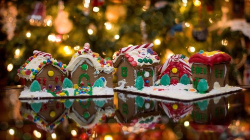 Image gingerbread house, gingerbread, christmas, christmas decoration, tradition