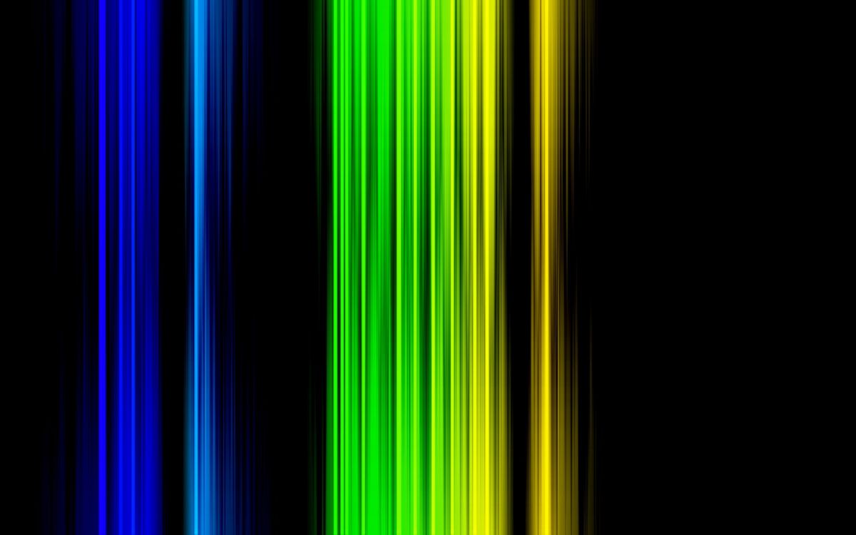 green blue and black striped lights