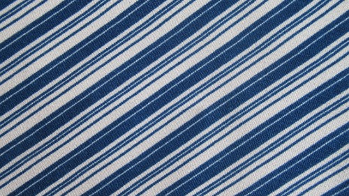 Image blue and white striped textile