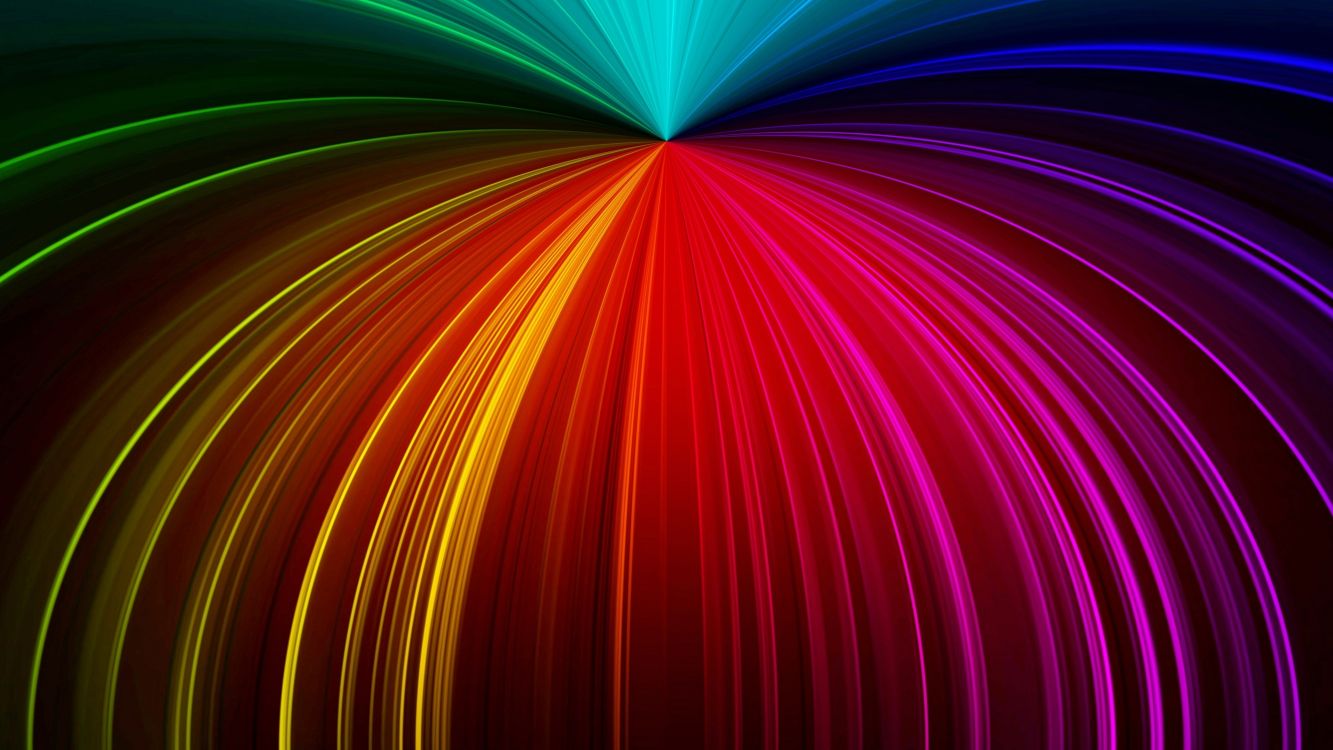 绿色的, 紫色的, 光, 色彩, 橙色 壁纸 3840x2160 允许