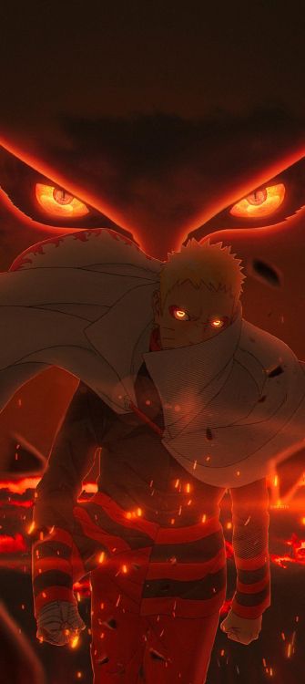 de Dibujos Animados, Sasuke Uchiha, Naruto Uzumaki, Iluminación Automotriz, Ambar. Wallpaper in 1080x2412 Resolution