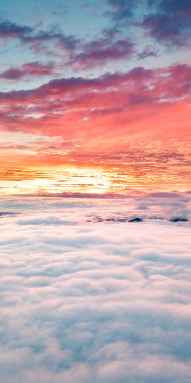 cloudy sunset, cloud, sunset, sunrise, atmosphere