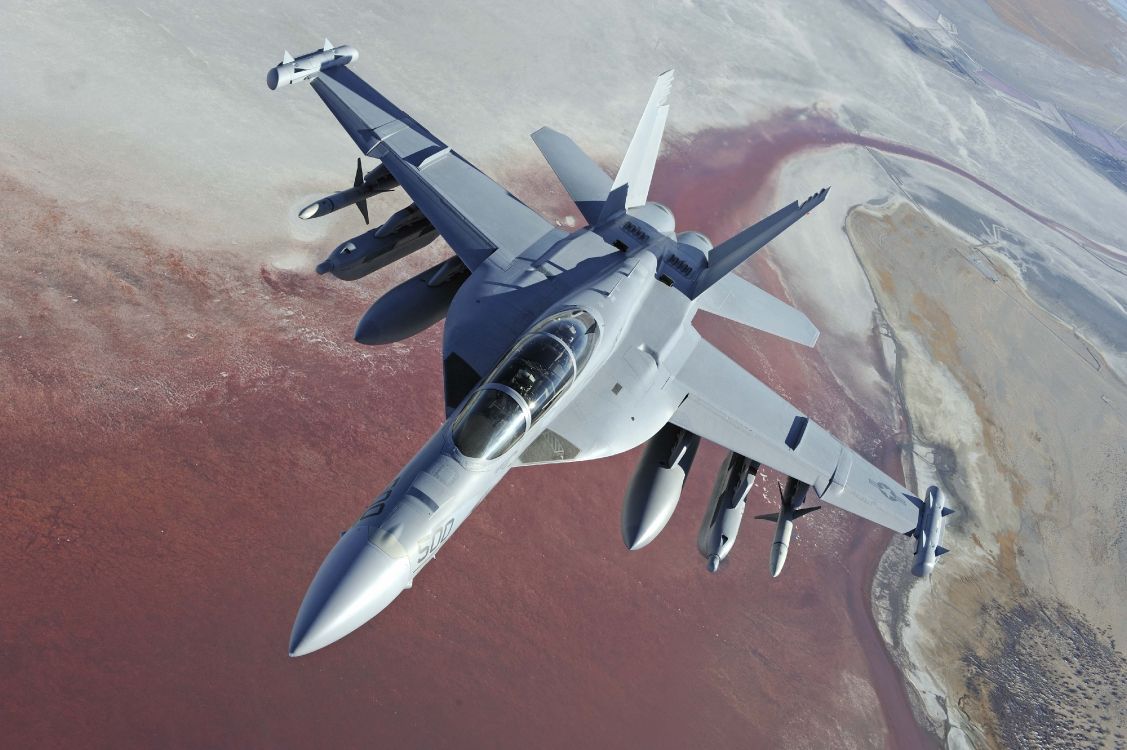 波音F-18E F超级大黄蜂, 美国海军, 军用飞机, 喷气式飞机, 航空 壁纸 4256x2832 允许