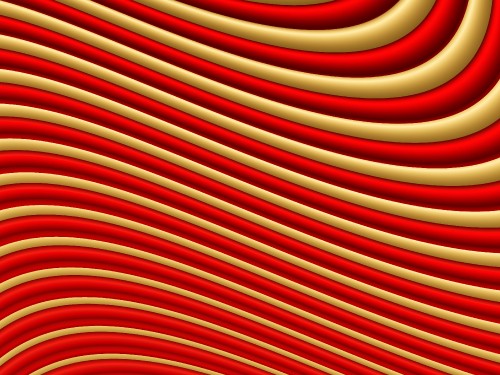 Image red and yellow striped textile