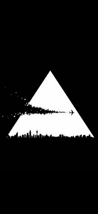 Triangle, Illustration, Conception, Le Travail Créatif, Illustrator. Wallpaper in 1080x2340 Resolution