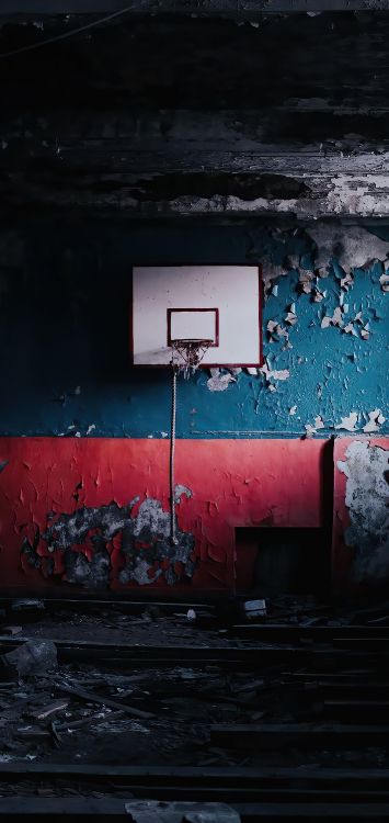 Baloncesto, el Arte de la Calle, Artes Visuales, Hormigón, Cancha de Baloncesto. Wallpaper in 1421x3000 Resolution