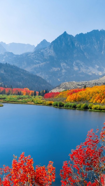 Image macbook air, iMac, Apple MacBook Pro, water, mountain