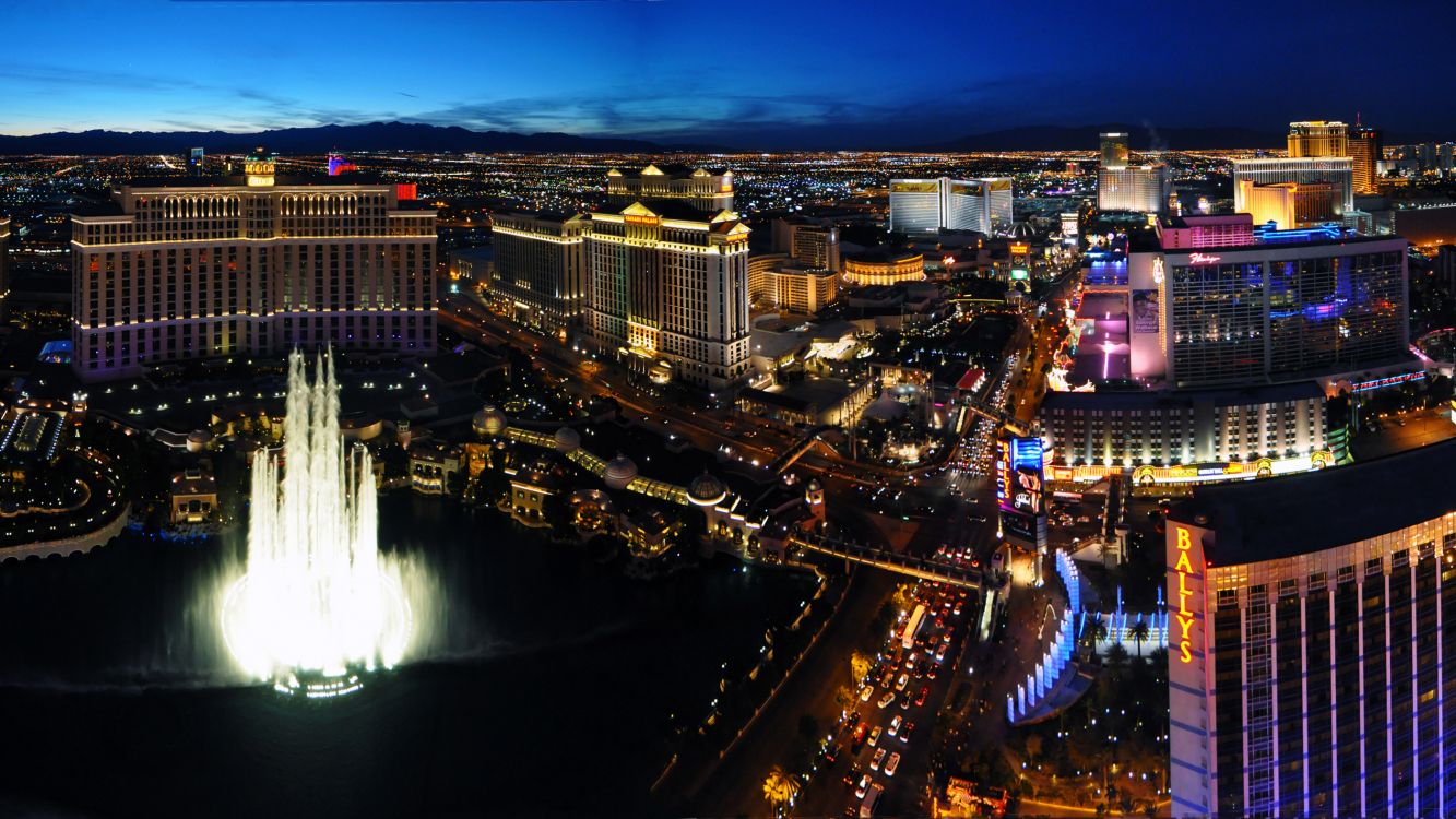 aerial view of city buildings during night time