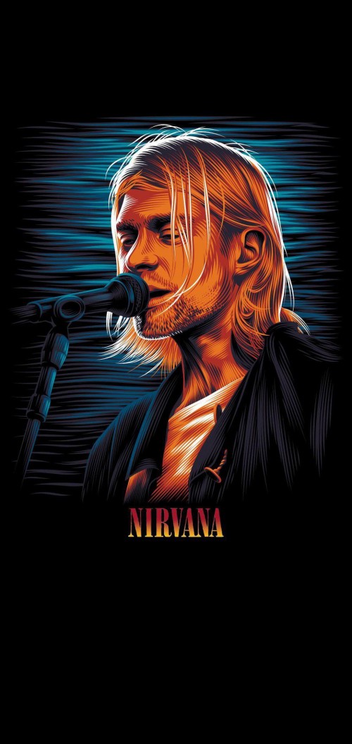 Nirvana cobain grunge guitar music rock seattle smiley HD phone  wallpaper  Peakpx