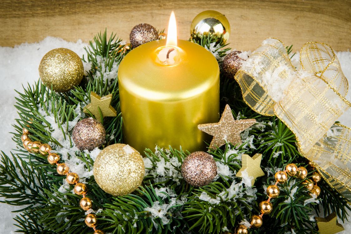 Christmas Day, New Year, Christmas Decoration, Candle, Christmas. Wallpaper in 6000x4000 Resolution