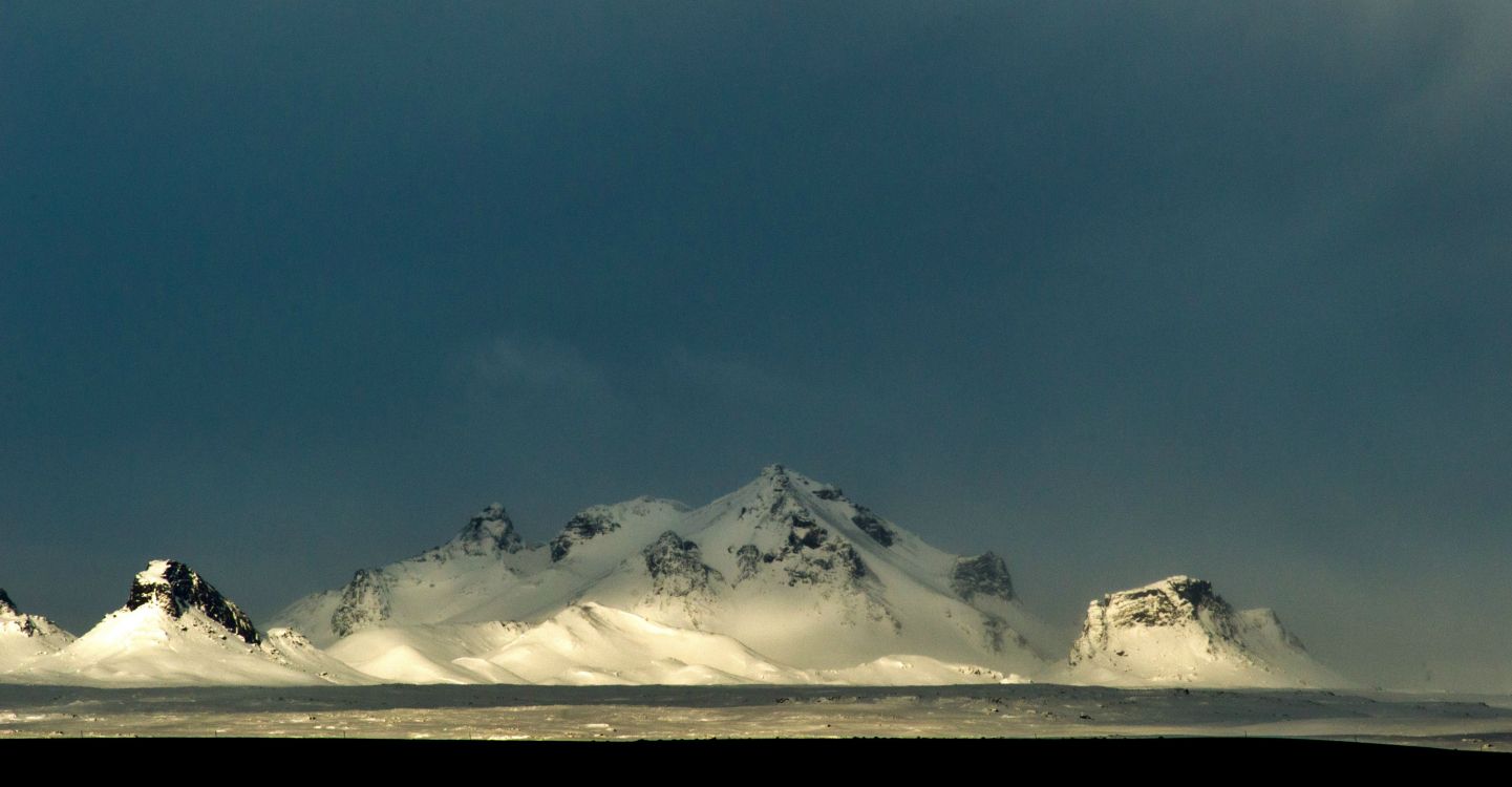 多山的地貌, 山脉, 冰帽, Nunatak, 顶部 壁纸 4060x2112 允许