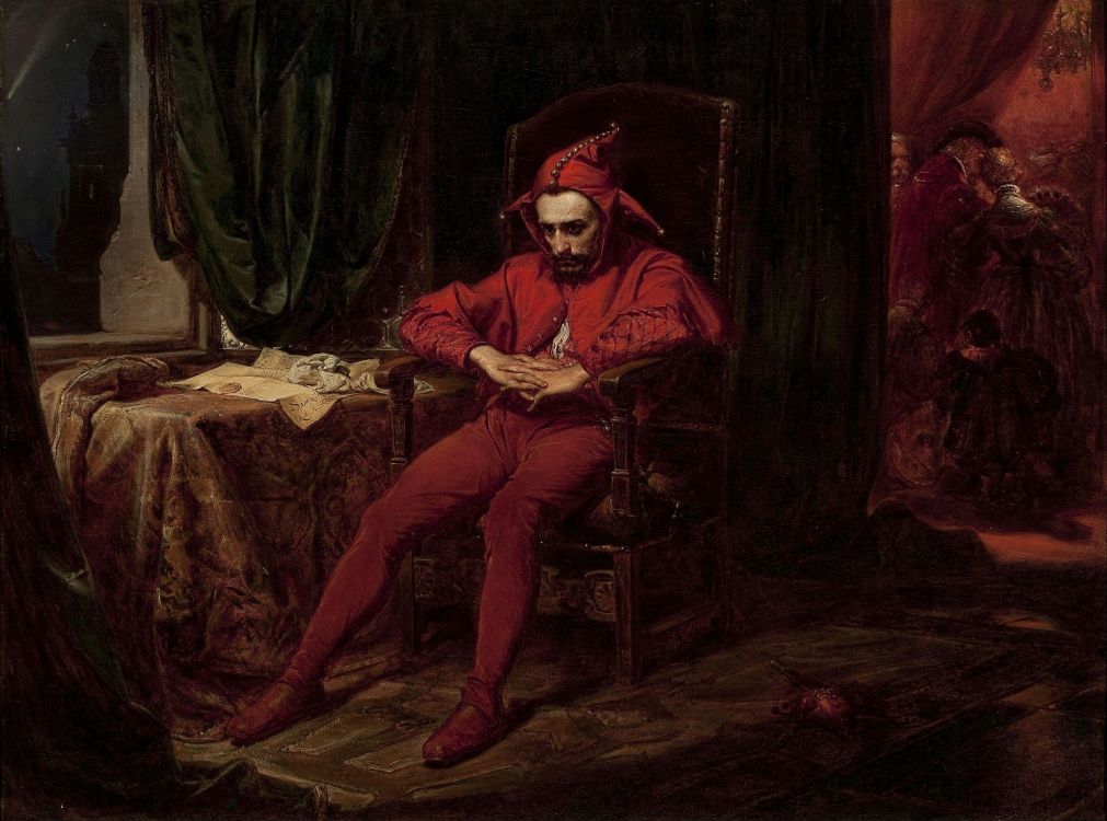 Stanczyk Jan Matejko, Das Nationalmuseum in Warschau, Kunst, Narr, Ölmalerei. Wallpaper in 3118x2313 Resolution