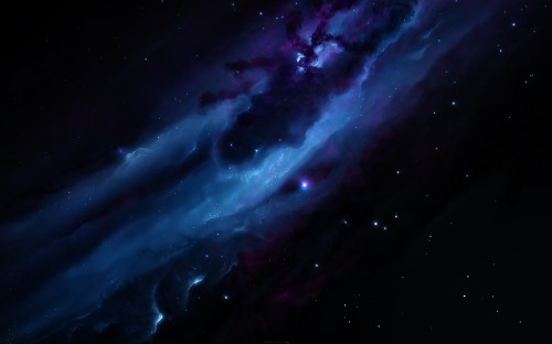 Image purple and white galaxy illustration