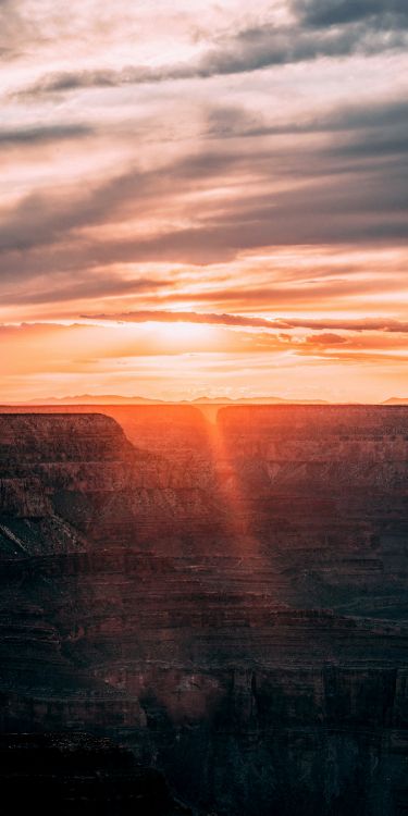Sonnenaufgang, Cloud, Atmosphäre, Afterglow, Naturlandschaft. Wallpaper in 1500x3000 Resolution