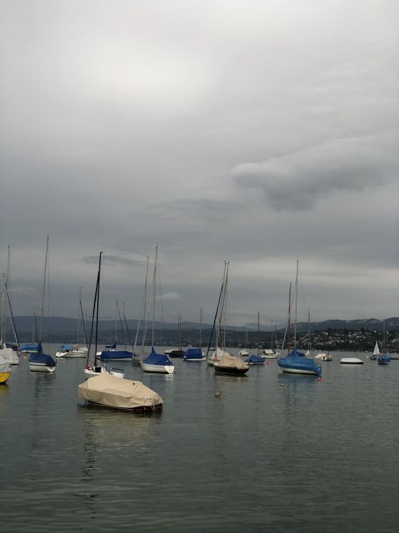 watercraft, liquid, cloud, water, boat