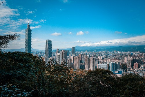 Image xiangshan hiking trail, Melbourne, cloud, skyscraper, building